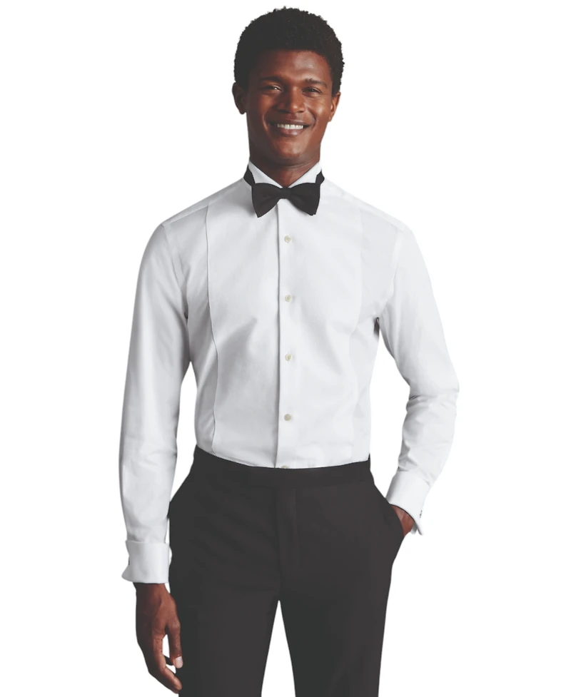 Charles Tyrwhitt Men's Slim-Fit Tuxedo Dress Shirt