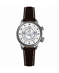 Abingdon Women's Wasp Tribute Tri-Time Gunmetal Watch, 33mm