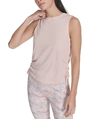 Calvin Klein Performance Women's Ruched Side-Tie Tank Top