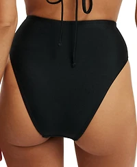 Cotton On Women's High-Waisted Cheeky Bikini Bottoms