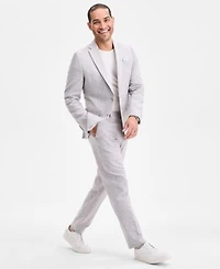 Bar Iii Mens Slim Fit Linen Suit Separates Exclusively At Macys