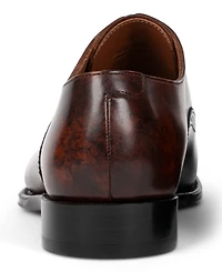 Anthony Veer Men's Windsor Broque Cap Toe Leather Oxford Dress Shoes