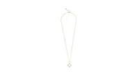 Open Cz Flower Necklace