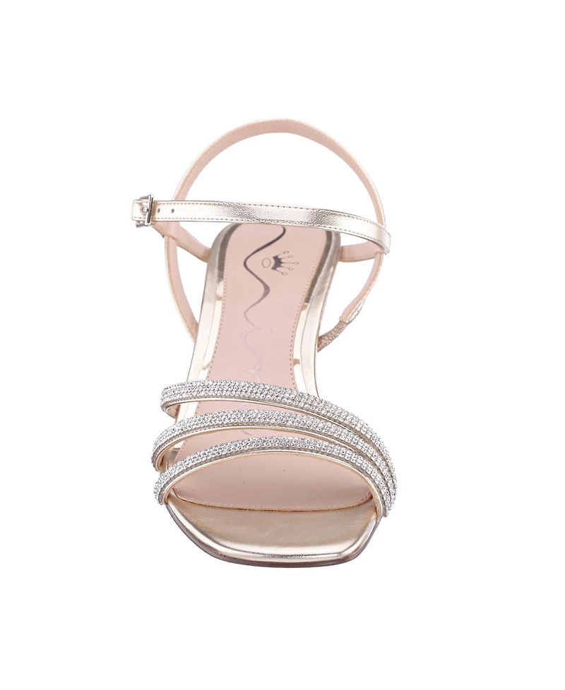 Nina Women's Sabina Almond Toe Wedge Sandals