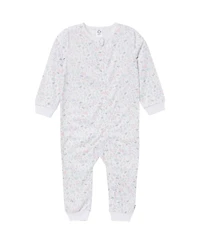 Gerber Toddler Girls Footless Pajamas with Reverse Zipper, 3-Pack