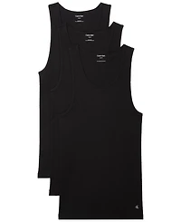 Calvin Klein Men's 3-Pack Cotton Classics Tank Tops