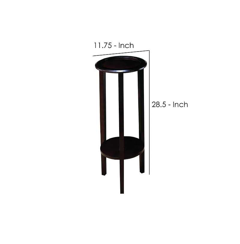 Elegant Plant Stand with Round Top for Stylish Indoor and Outdoor Display