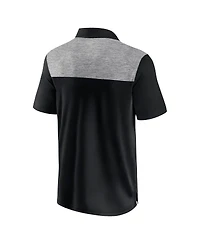 Fanatics Men's Black New York Jets Long Shot Polo Shirt