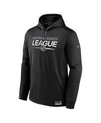 Fanatics Men's Black Nhl Fleece Pullover Hoodie