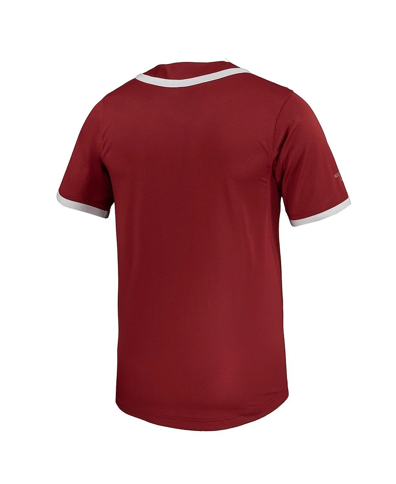 Nike Men's Crimson Oklahoma Sooners Replica Softball Jersey