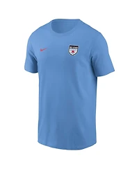 Nike Men's Mallory Swanson Light Blue Chicago Red Stars Core Crew Neck T-Shirt