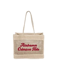 Logo Brands Alabama Crimson Tide Coastal Tote Bag