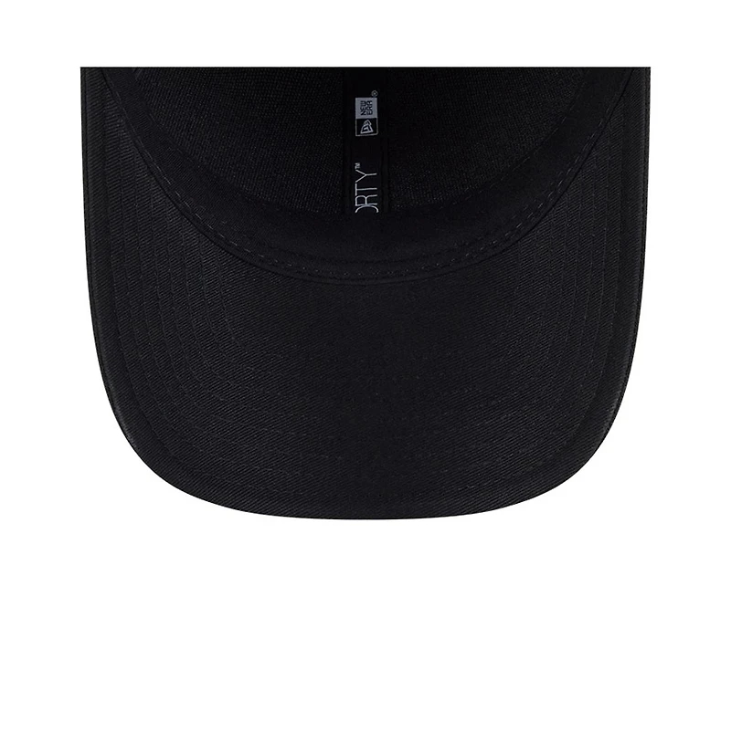 New Era Men's Black Chicago White Sox Player Replica 9Forty Adjustable Hat