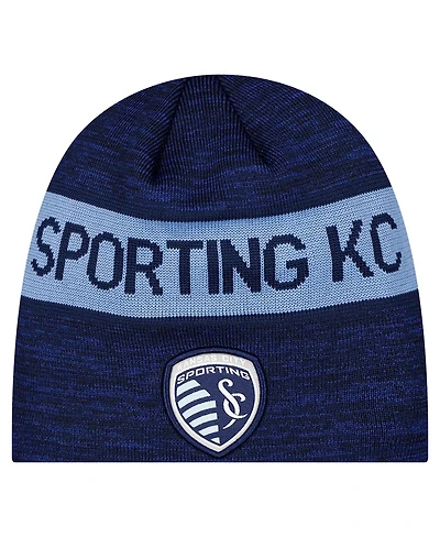 New Era Men's Navy Sporting Kansas City 2025 Kickoff Beanie Hat