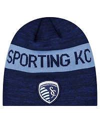 New Era Men's Navy Sporting Kansas City 2025 Kickoff Beanie Hat