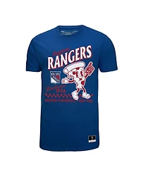 Mitchell & Ness Men's Blue New York Rangers Local Food T-Shirt