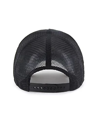 '47 Brand Men's Black Miami Marlins Ballpark Offside Adjustable Trucker Hat