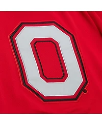 Mitchell & Ness Men's Scarlet Ohio State Buckeyes Team Origins Mesh Shorts