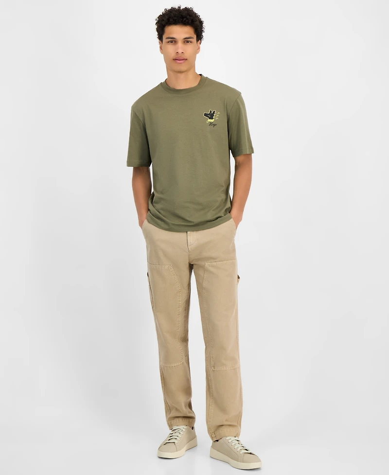 Hugo by Boss Men's Nagulop Logo Graphic Cotton T-Shirt