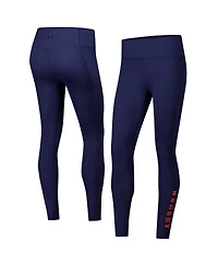 Under Armour Women's Navy Auburn Tigers Meridian Luxe Performance Leggings