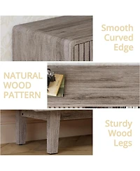 Farmhouse Tv Stand for 55/60/65 inch Tv