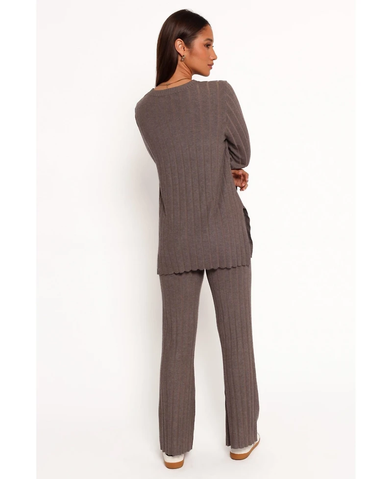 Petal and Pup Women's Silvie Long Sleeve Knitted Set