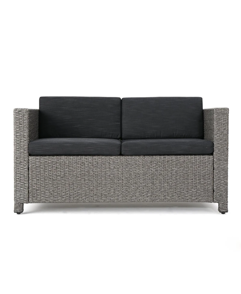 Streamdale Modern 4-Piece Outdoor Wicker Sofa Set with Cushions