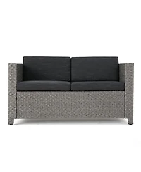 Streamdale Modern 4-Piece Outdoor Wicker Sofa Set with Cushions