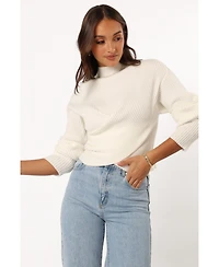 Petal and Pup Women's Tuilly Wrap Front Knit Sweater