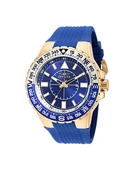 Invicta Men's 19270 Aviator Quartz 3 Hand Blue Dial Watch
