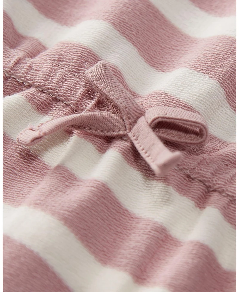 MeMoi Baby Girls Terry Striped Romper
