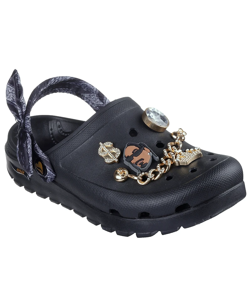 Skechers Women's Snoop Dogg: Arch Fit Footsteps - Rolling Glitz Clog Sandals from Finish Line
