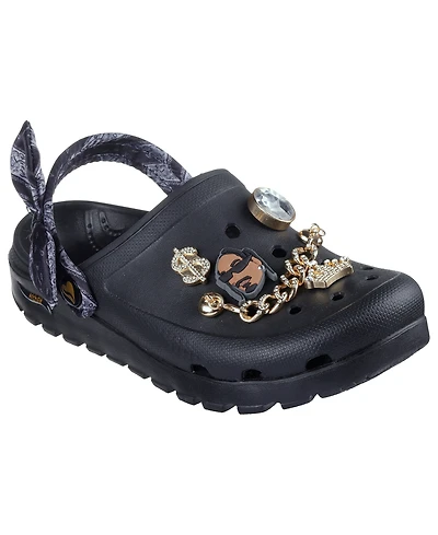 Skechers Women's Snoop Dogg: Arch Fit Footsteps - Rolling Glitz Clog Sandals from Finish Line