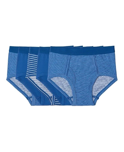 MeMoi Big Boys 5 Pair "Out Of The Blue" Cotton Rich Briefs