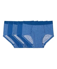 MeMoi Big Boys 5 Pair "Out Of The Blue" Cotton Rich Briefs