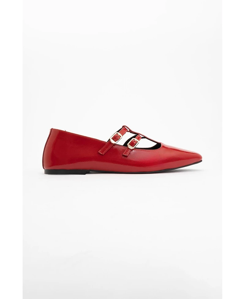 Women's Starling Leather Mary Jane Flats