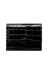 Jw Pei Handbags Mini Flap Croc Crossbody Bag