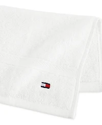 Tommy Hilfiger Home Modern American Solid Cotton Washcloth, 13" x