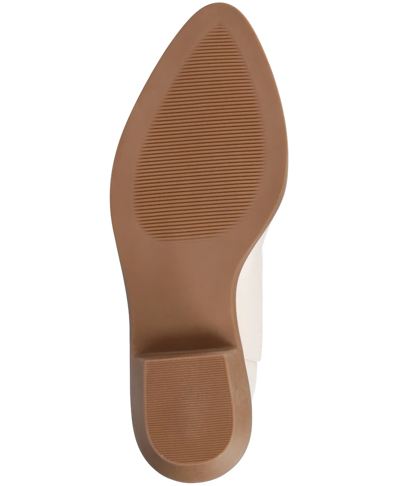 Journee Collection Women's Underwood Cuban Heel Casual Comfort Ankle Booties