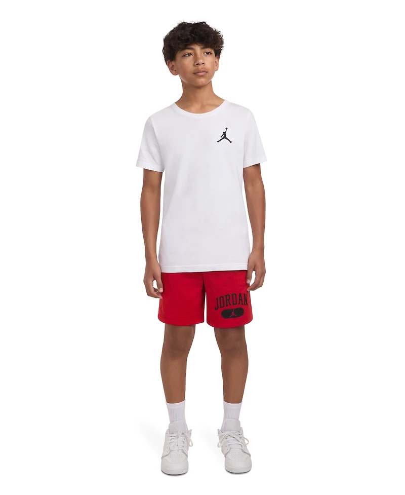 Jordan Big Boys Mesh Logo Shorts