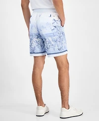 Guess Men's Charm Big Cat 7-1/2" Shorts