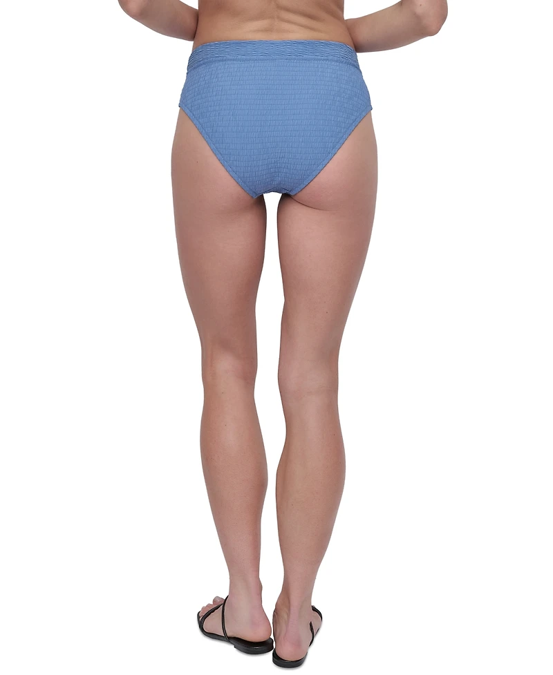 Dkny Women's High Waist Bikini Bottoms