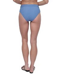 Dkny Women's High Waist Bikini Bottoms