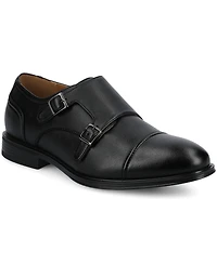 Vance Co. Men's Dillon Comfort Double Monk Strap Dress Shoe