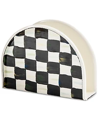 Mackenzie-Childs Courtly Check Enameled Steel Napkin Holder