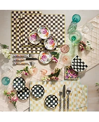 Mackenzie-Childs Courtly Check Enameled Steel Napkin Holder