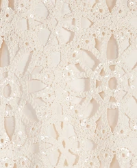On 34th Women's Sequin Crochet Mini Skirt, Exclusively at Macy's