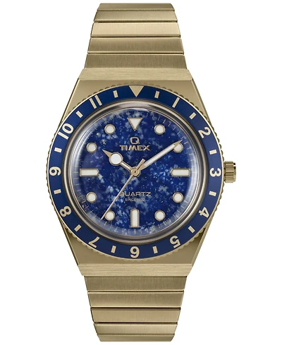 Timex Women's Analog Gold-Tone Stainless Steel Watch, 36mm