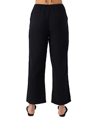 O'Neill Juniors' Brenda Pull-On Cotton Crinkle Pants