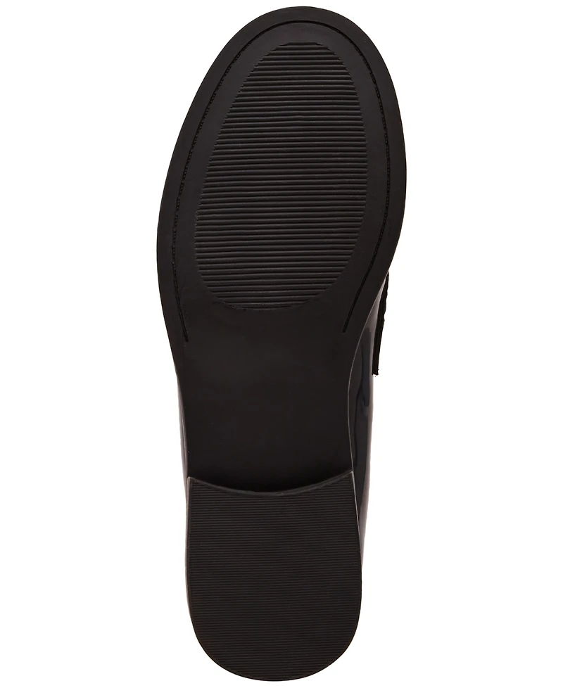 Madden Girl Prep Moc-Toe Tailored Loafer Flats